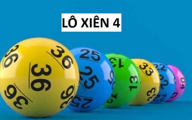 Thắng lô xiên 4 ăn bao nhiêu tiền?