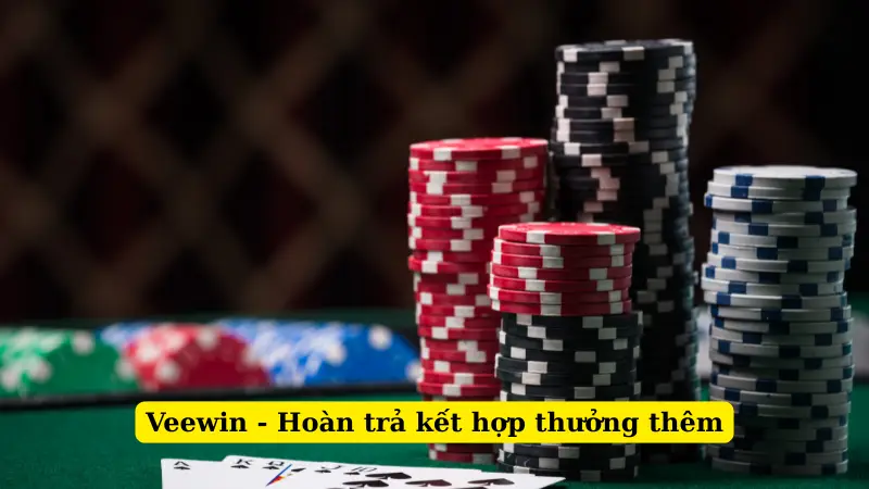Veewin - Hoàn trả kết hợp thưởng thêm